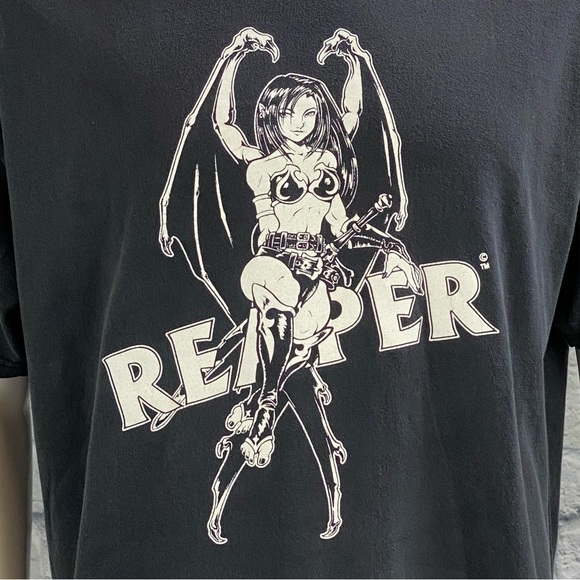 Vintage Reaper Branded Devil Girl Tee - Picture 3 of 7